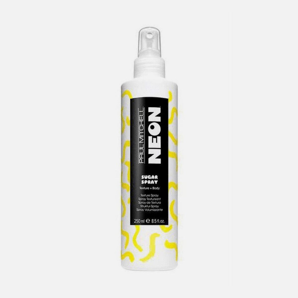 Paul Mitchell Neon Sugar Texture Spray 8.5 oz with flexible hold and sugar strands design