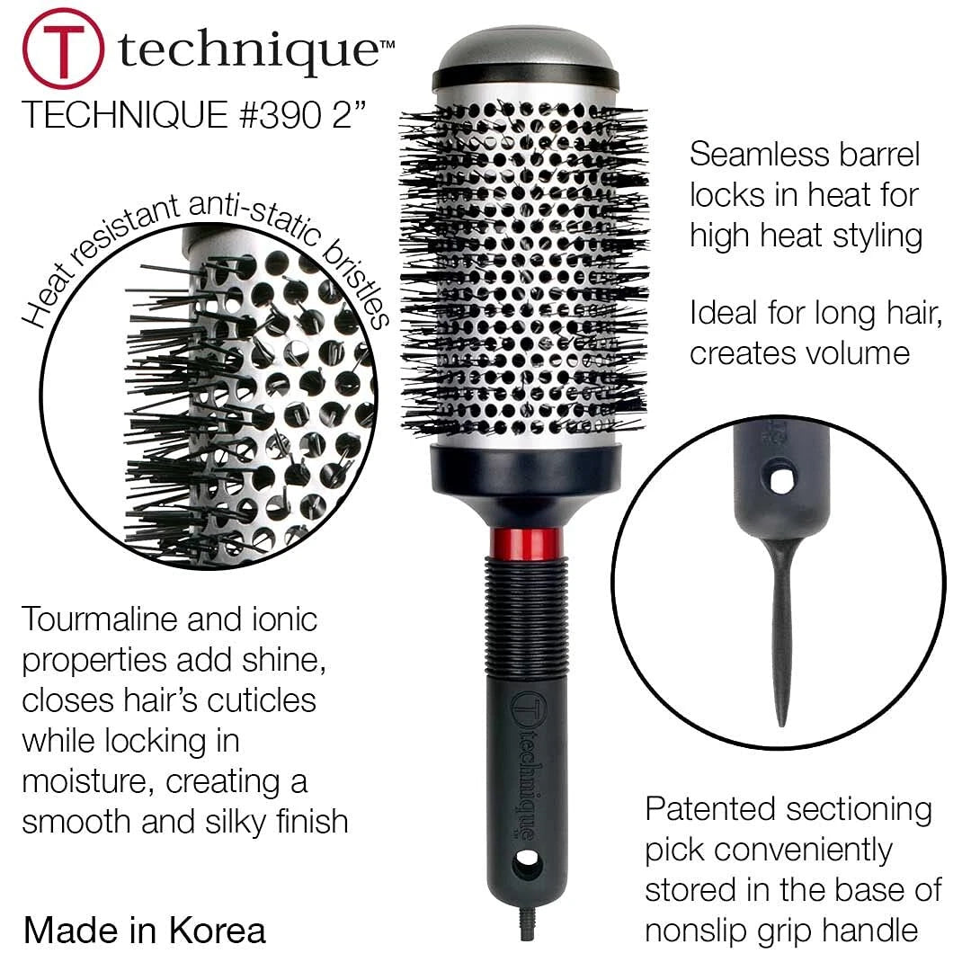 Technique Thermal Brush - 390 by Cricket for Unisex pure type - Choice Forever Beauty
