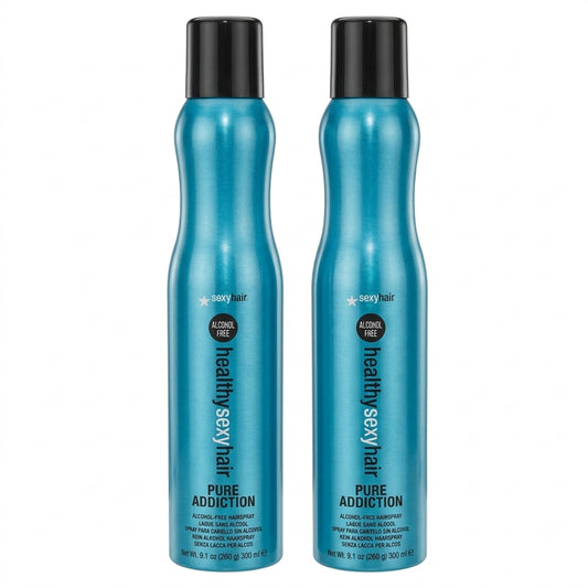 Sexy Hair Healthy Pure Addiction Hairspray, 9 oz 2-pack / pure