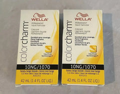 Wella Color Charm Liquid 10NG/1070 Honey Beige Blonde 1.4 oz(pack of 2)pure