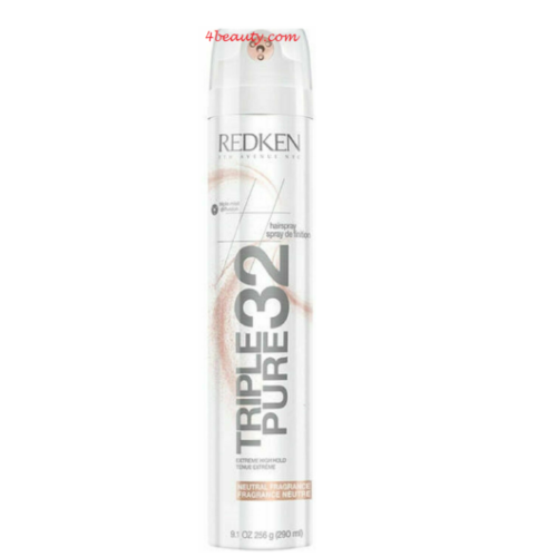 Redken Triple PURE 32 Extreme Hold Spray 9.1 oz / original - pure