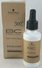 Schwarzkopf BC Bonacure Excellium Anti-Dry Serum 1.01oz (pack of 2) pure care