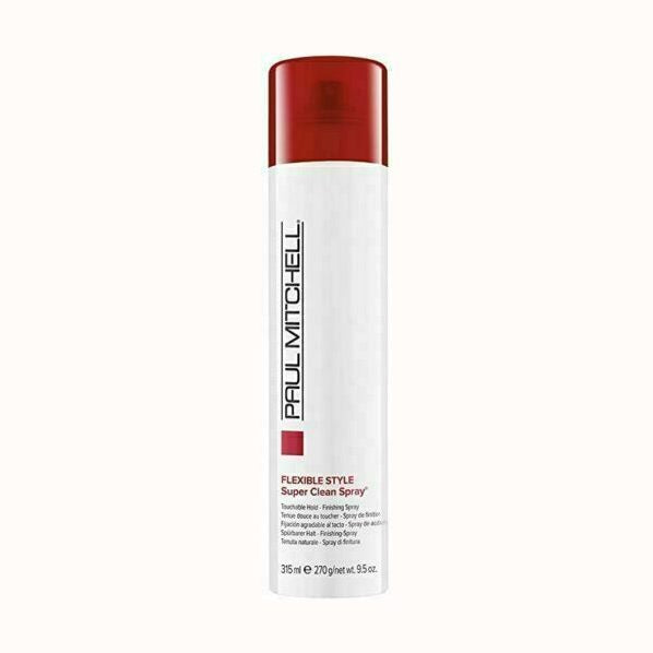 Paul Mitchell Super Clean Finishing Hair Spray 9.5 oz with flexible hold and shine