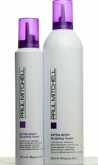 Paul Mitchell Extra Body Sculpting Foam 16.9oz & 6.7 oz 2PC SET pure