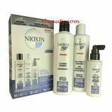 Nioxin System Kit Cleanser, Scalp Therapy + Scalp Treatment (10+10+3oz) - SELETE KIT