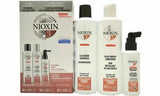 Nioxin System 3 Kit Cleanser, Scalp Therapy, Scalp Treatment (10+10+3oz) NEW
