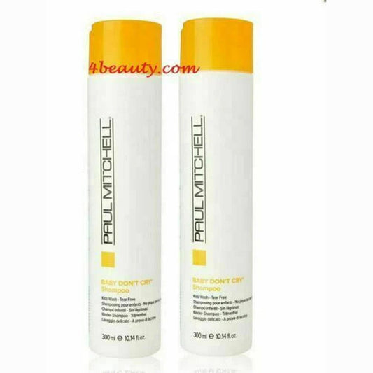 2-pack Paul Mitchell / Baby Don't Cry Kids Shampoo 10 oz pure