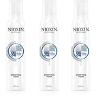 Nioxin 3D Styling Bodifying Foam 6.7 Ounce NEW (Pack of 3 )