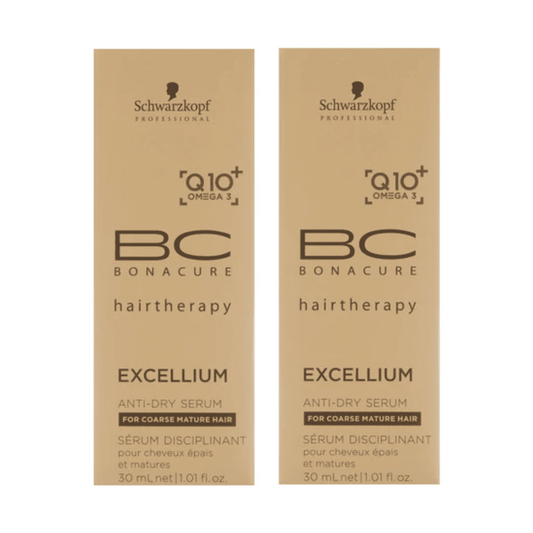 Schwarzkopf BC Bonacure Excellium Anti-Dry Serum 1.01 oz (pack of 2)