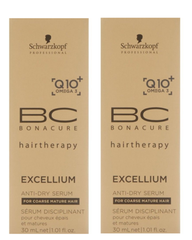 Schwarzkopf BC Bonacure Excellium Anti-Dry Serum 1.01oz (pack of 2) pure care