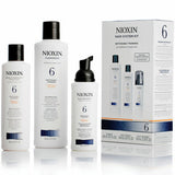 Nioxin System 6 Kit Cleanser, Scalp Therapy, Scalp Treatment (10+5+3oz) SALE