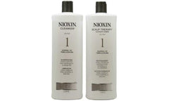 Nioxin System 1 Cleanser & Scalp Therapy Conditioner 33.8 oz Duo original pure type