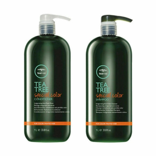 Paul Mitchell Tea Tree / COLOR - Shampoo & Conditioner 33.8oz Liter - [Duo]