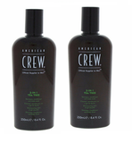 American Crew 3-In-1 TEA TREE Shampoo Conditioner Bodywash 8.4oz (pack of 2)