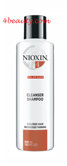 Nioxin System 4 Cleanser Shampoo 10 oz (new package) pure care