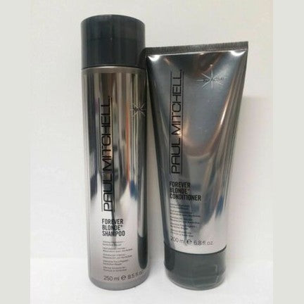 Duo Paul Mitchell / Forever Blonde Shampoo & Conditioner, 8.5 oz - pure