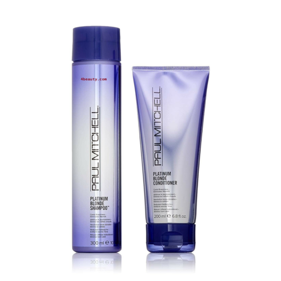 Paul Mitchell Platinum / Blonde Shampoo 10.14 oz and Conditioner 6.8 oz Duo