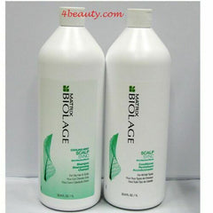 Matrix Biolage Cooling Mint Shampoo & Conditioner 33.8 oz Liter DUO pure