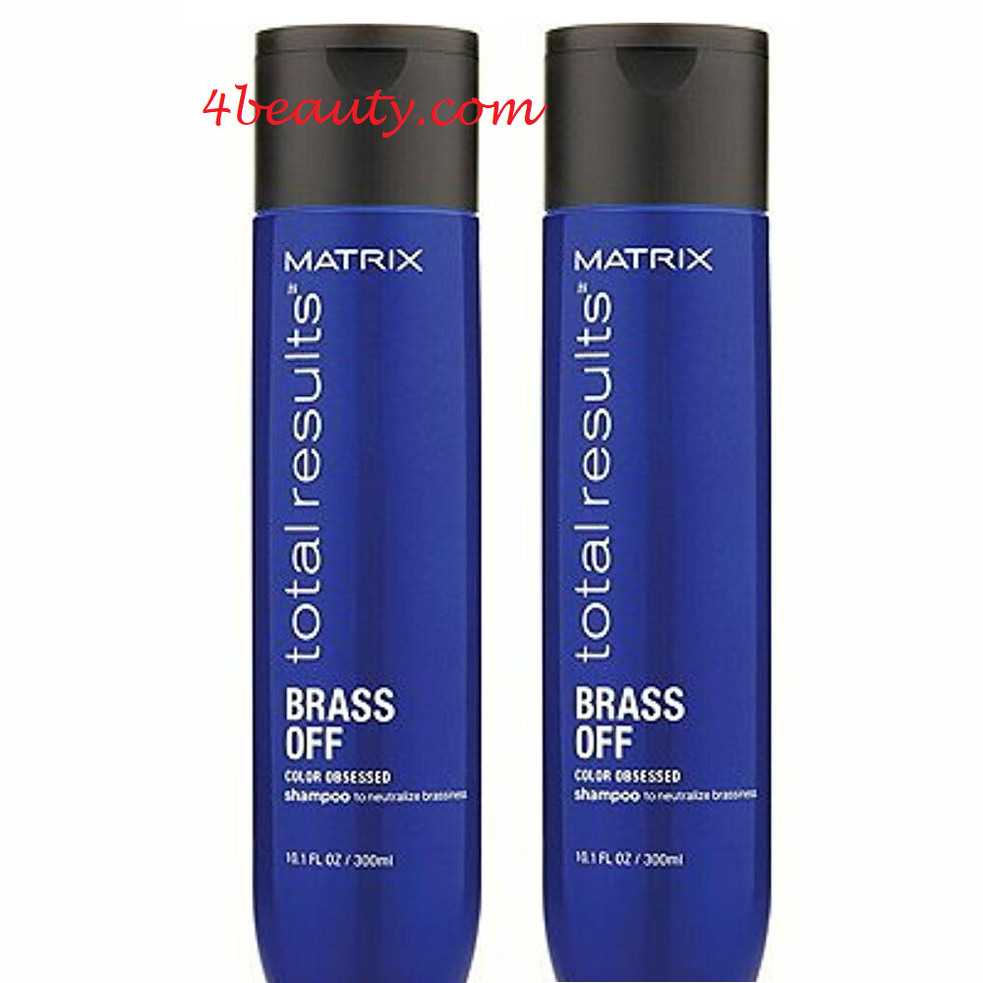 2-pack Matrix Total Results / Brass Off Shampoo, 10 oz