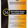 Bigen Permanent Powder Hair Color 56 Rich Medium Brown