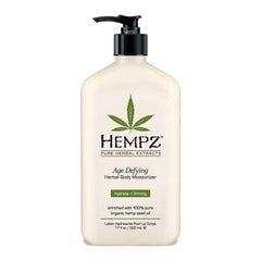 Hempz Age Defying Pure Herbal Extracts Moisturizer 17 oz Holiday sale care ps
