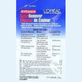 L'OREAL Effasol Color Remover 0.86oz/22.11g (Quantity: 1 Application) - Forever Beauty Choice