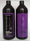 Matrix Total Results Color Obsessed Shampoo & Conditioner liters 33oz duo