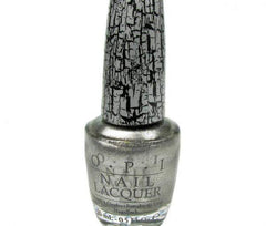 OPI Nail Polish E62 Silver Shatter 0.5 oz