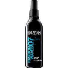 Redken Fashion Waves 07 Sea Salt Hair Spray 8 oz pure