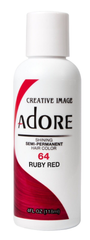 Adore Semi Permanent Hair Color, 64 Ruby Red 4oz