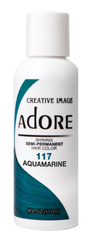 Adore Semi Permanent Hair Color, 117 AQUAMARINE 4 oz pure