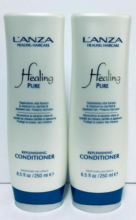 2-pack Lanza Healing Pure / Replenishing Conditioner, 8.5 oz