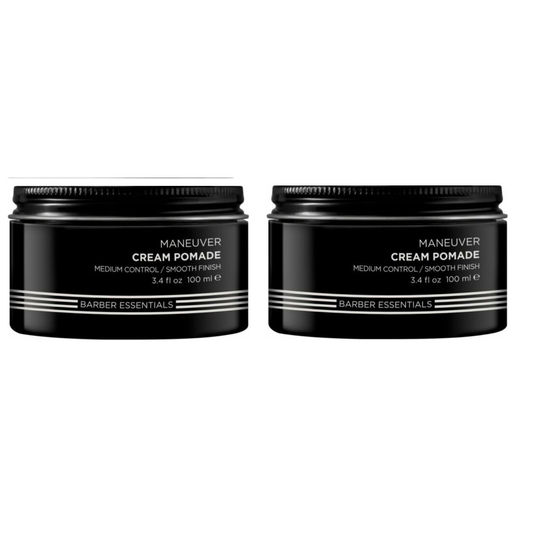 2-pack Redken Brews Maneuver / Cream, Pomade 3.4 oz pure