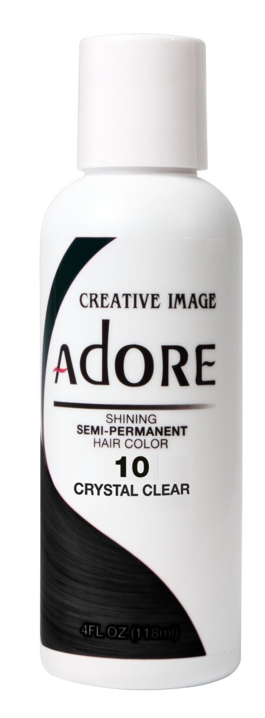 Adore Semi • Permanent Hair Color 10 Crystal Clear 4 oz