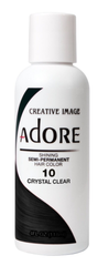 Adore Semi Permanent Hair Color, 10 Crystal Clear 4 oz pure