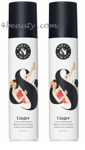 2Pack - Beauty pin ups Linger Style & Sculpting Spray Gel 8.5 oz sale