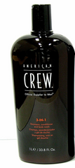 American Crew 3-In-1 Shampoo & Body Wash 33.8 oz care