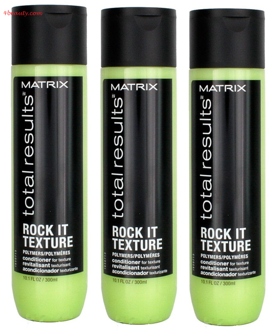 3 Pack - Matrix Total Results / Rock it Texture Conditioner 10 oz sale