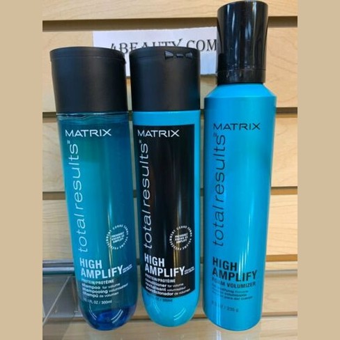Matrix Total Results / Amplify Shampoo & Condi DUO+ Mousse 8.3 oz - 3pc set