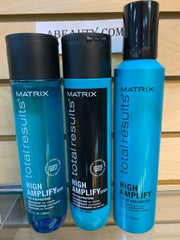 Matrix Total Results Amplify Shampoo & Condi DUO+ Mousse 8.3 oz 3pc set