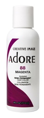 Adore Semi Permanent Hair Color, 88 MAGENTA 4 oz pure