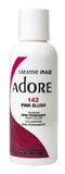 Adore Semi Permanent Hair Color, 142 Blush Pink 4oz**