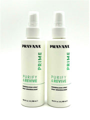 Pravana Prime Purify & Revive Demineralizing Spray 5 oz(Pack of 2) care