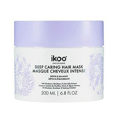 Ikoo Deep Caring Hair Mask Detox & Balance 6.8 oz pure care