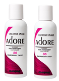 Adore Semi Permanent Hair Color, 86 Raspberry Twist 4 oz