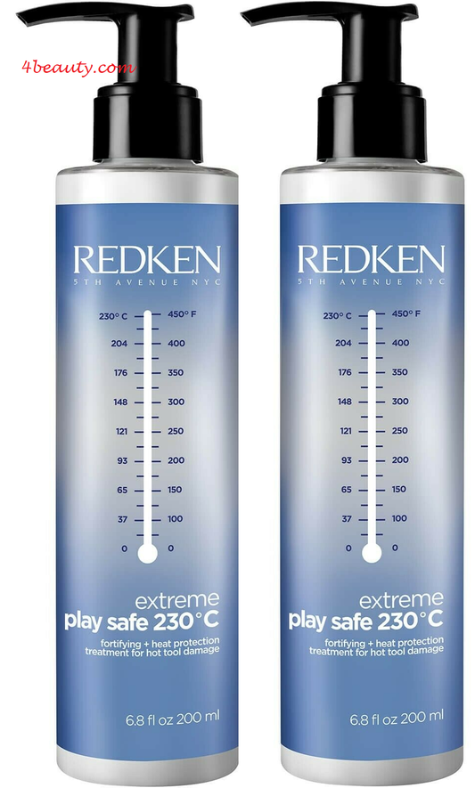 2-pack Redken Extreme Play Safe 450°F Leave In Hair Treatment, 6.8 oz / sale