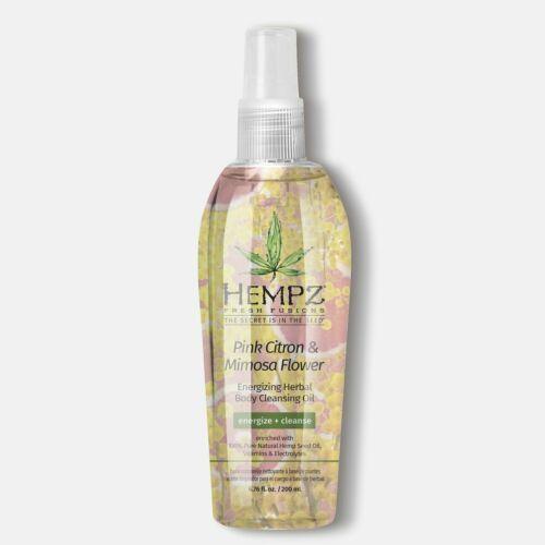 Hempz Pink Citron & Mimosa - Flower Energizing / Body Cleansing Oil < 6.76 oz > sale