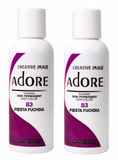 Adore Semi Permanent Hair Color, 83 Fiesta Fuchsia 4 oz