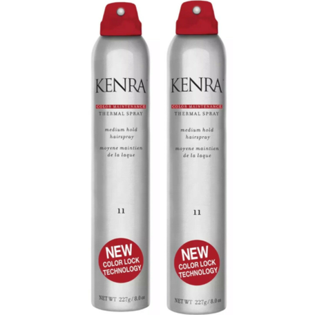 2-Pack Kenra Color Maintenance / Thermal Spray #11 8 oz pure