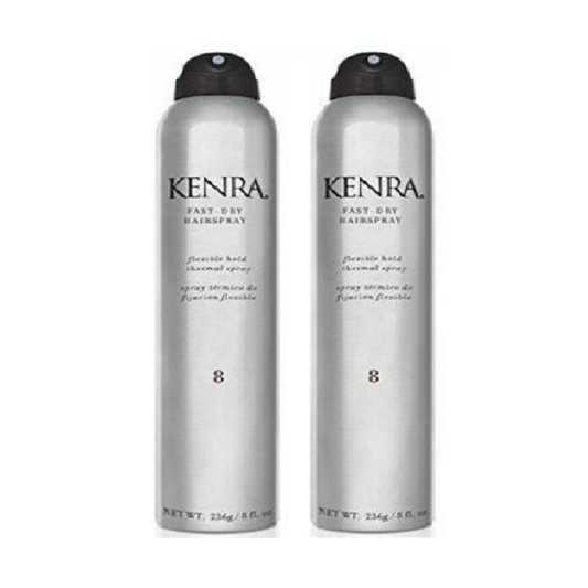 2-Pack Kenra Fast Dry Hairspray #8 / 8 oz